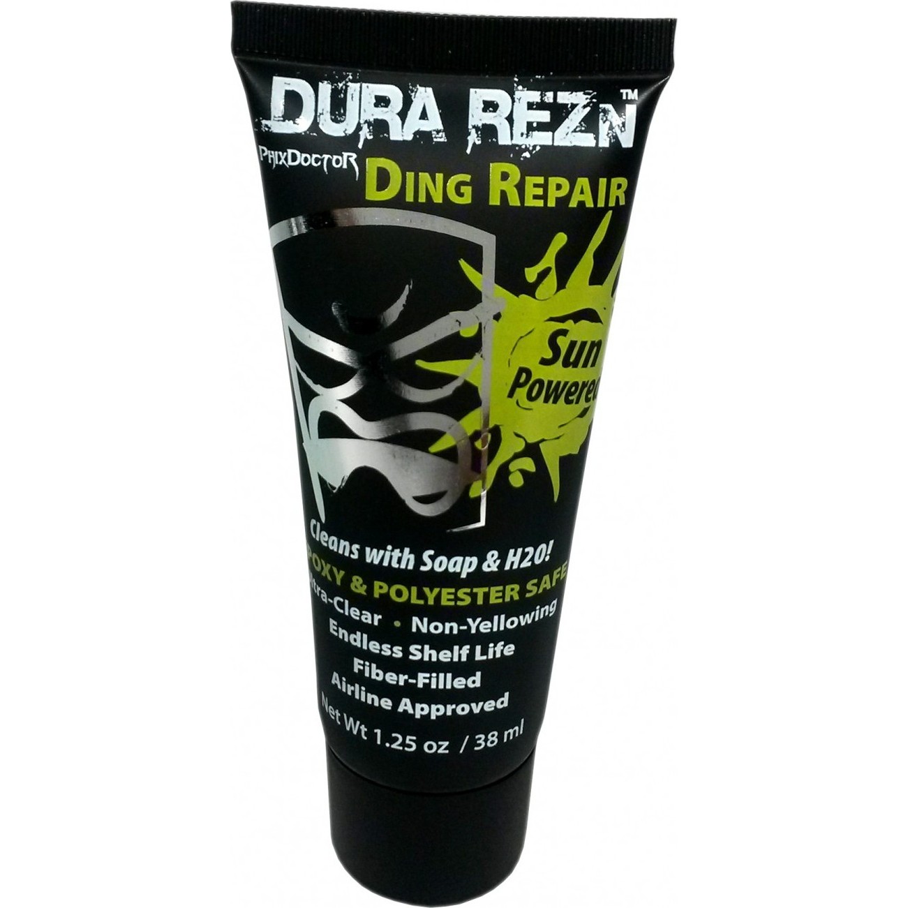 Phix Doctor MINI Dura Rez Sunpowered Fibre Filled Surfboard Repair Solution 1oz PHD011